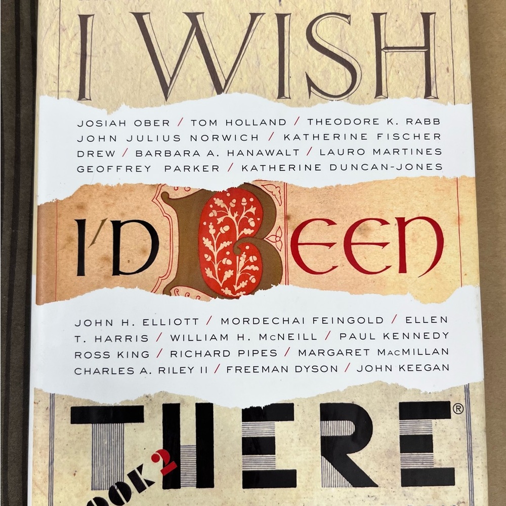 I Wish I'd Been There Essays Book- Multicolor